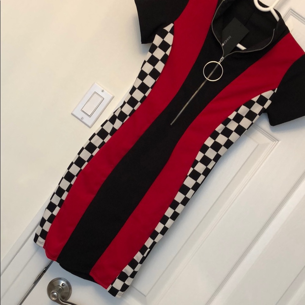 ⭐️FashionNova Motorsport Mini Dress Halloween